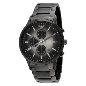FX05016B NWT Emporio Armani Fashion Men's Quartz Steel Authentic Watch